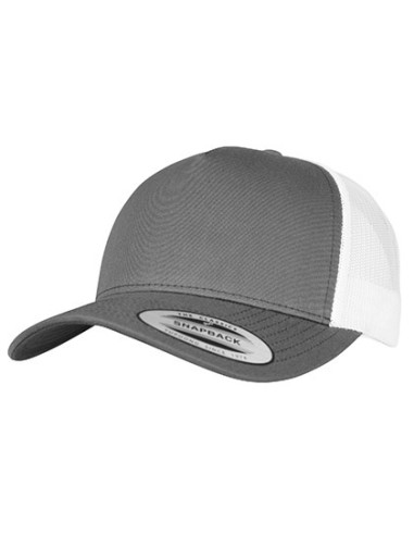 FLE-6506T-5-Panel Retro Trucker 2-Tone Cap